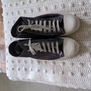 Good Condition Candice Cooper Leather Sneakers